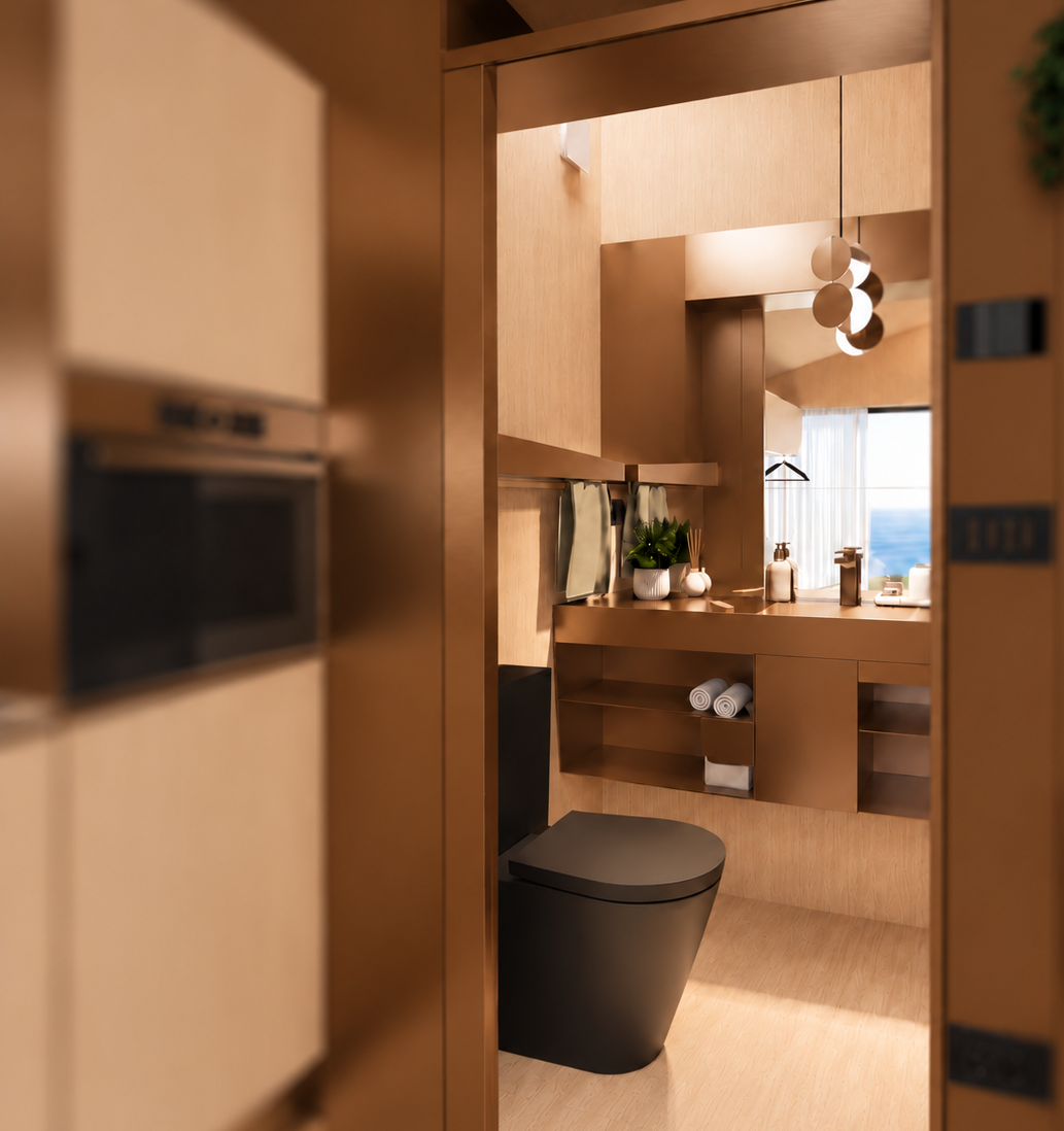 Bhome Living Suite - entrada WC